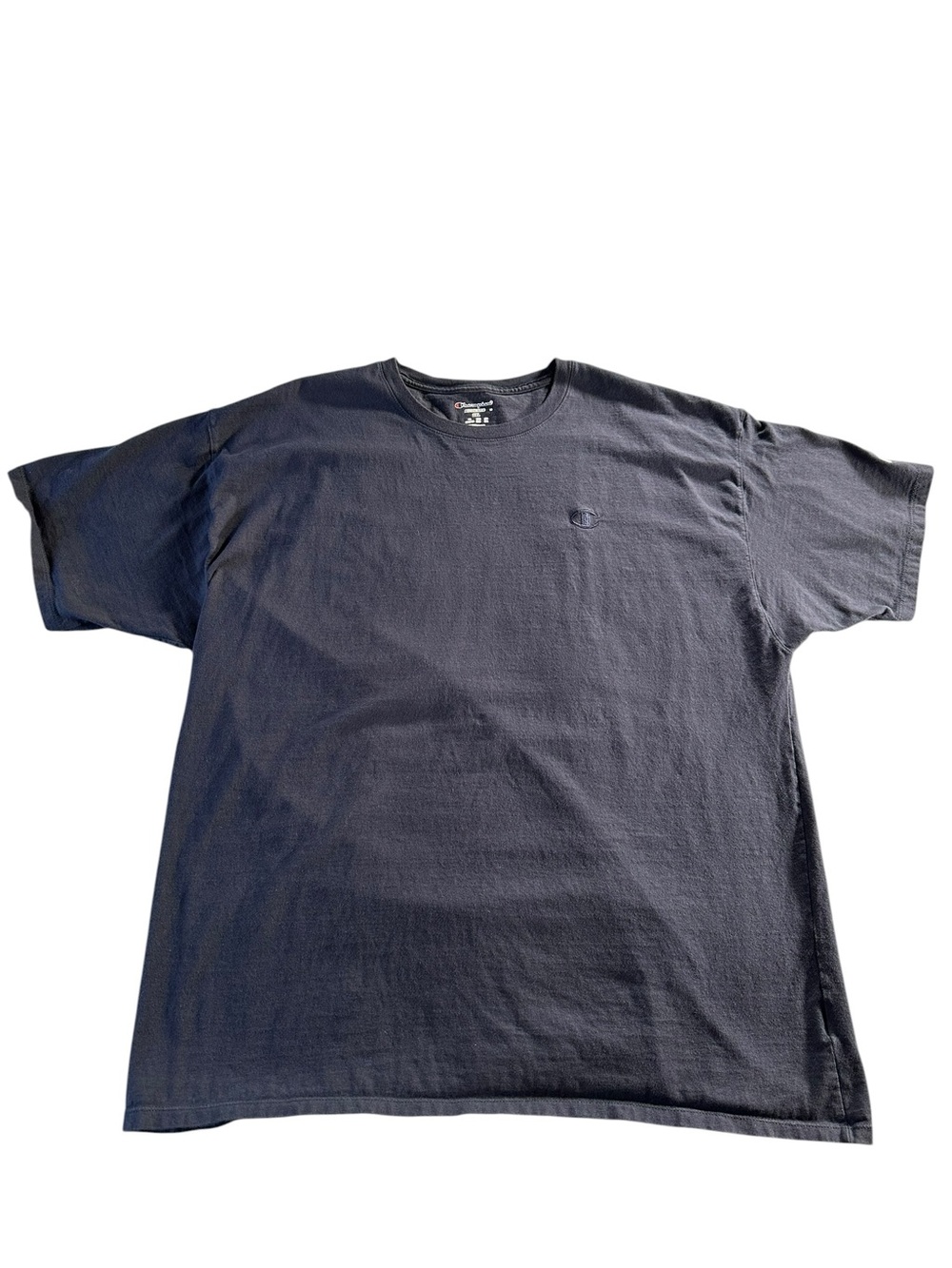 2 Pack-Champion Men’s Crewneck T-Shirt - Blue and Navy 2XL - Picture 10 of 16